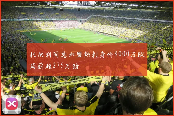 托纳利同意加盟热刺身价8000万欧周薪超275万镑